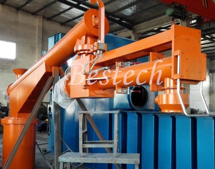 resin sand mixer 4