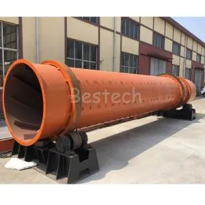 砂かき出し冷却ドラムの設置スペース要件はどれくらいですか?