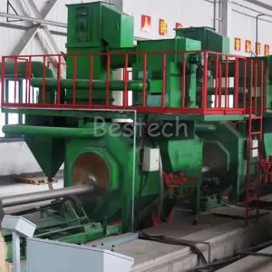 スチールパイプアウトウォールブラストマシン